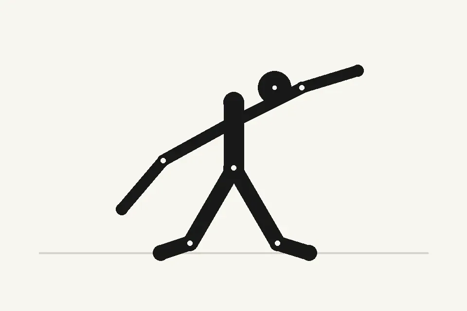 手順 2の動き